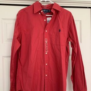 NWT Red Ralph Lauren Buttondown